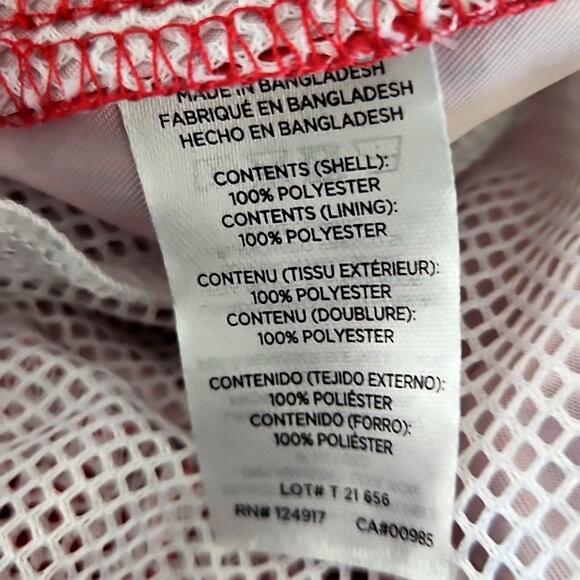 Surf & Swim Co. Men’s Red Star Print Swim Trunks – Size Large - Picture 5 of 6